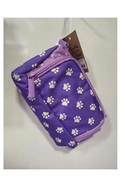 KAUKKO Colorful 2 Colors Plump Kalem Çantası Paws K2436