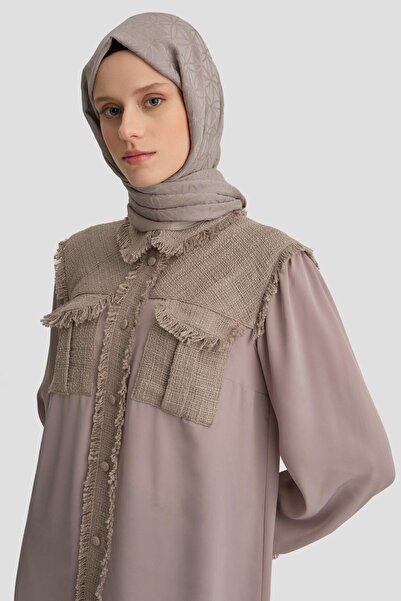 Armine Tüvit Mix Tunik 24k4400 Vizon