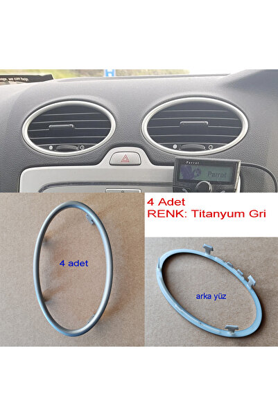 ErciyasOTO Focus Compatible Air Vent Grille Frame - Focus Mk2 Air Blower Frame
