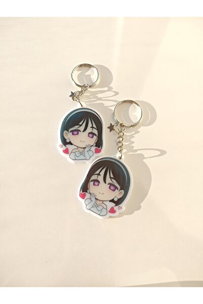 Yenaplanner سلسلة مفاتيح مزخرفة لحقيبة المسرح الغريبة (قطعة واحدة)