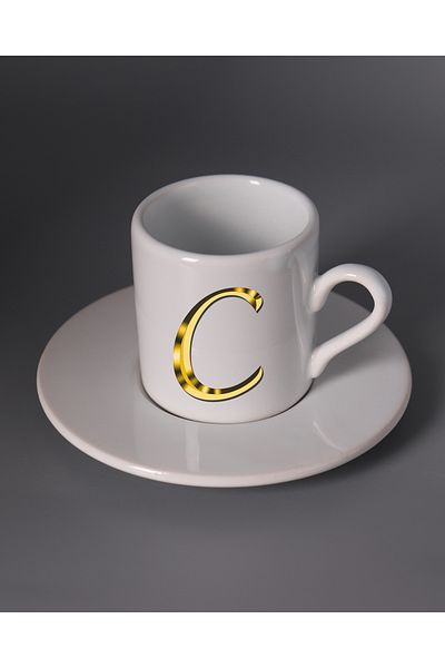 TREND YANKI Turkish Coffee, Espresso, Letter Cup