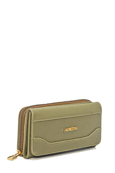Armine Khaki Wallet - 23Kd7018-1 Model