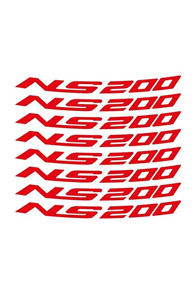 Generic Brand Bajaj Pulsar Ns200 In-Rim Sticker Label Model
