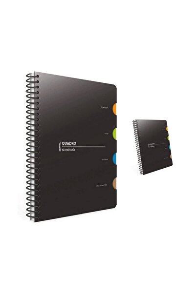 Gıpta Quadro Spiralli 17x24 150 Yaprak Kareli