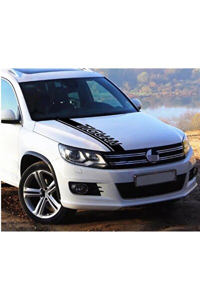 BİLGİMOLA نموذج ملصق غطاء محرك السيارة الأمامي من فولكس فاجن تيجوان