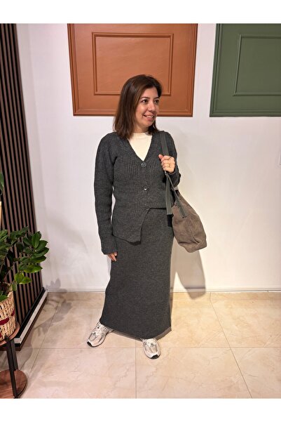 Triko uzun etekli takım