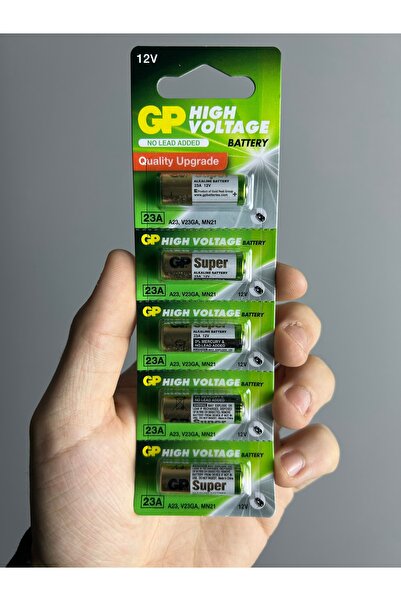 LUXE AKSESUAR GP Pil 23A 3v  5’li Paket