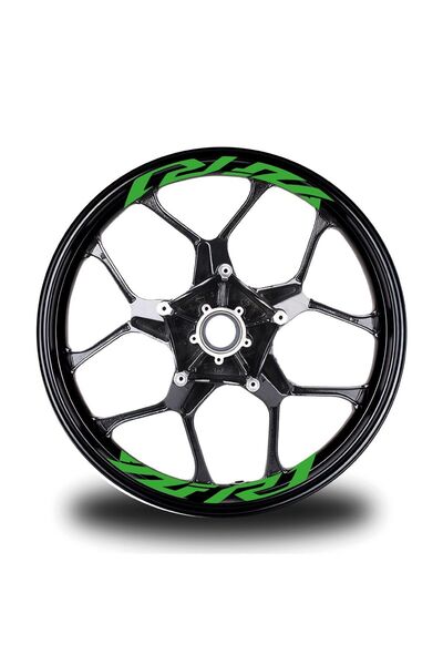 rez ملصق لاصق مكتوب على حافة العجلة 8Li لـ Yzf R1
