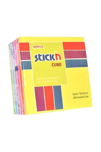 Gıpta Stickn 76x76 Cube Block 7 Np Mix Color 400yp