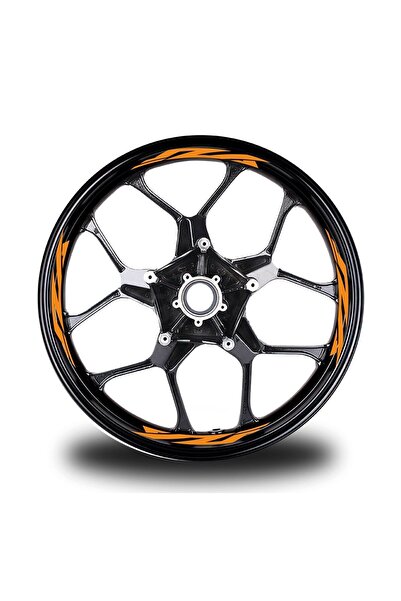Generic Brand Yzf Written 16-Piece Rim Inside Lettering Sticker Label