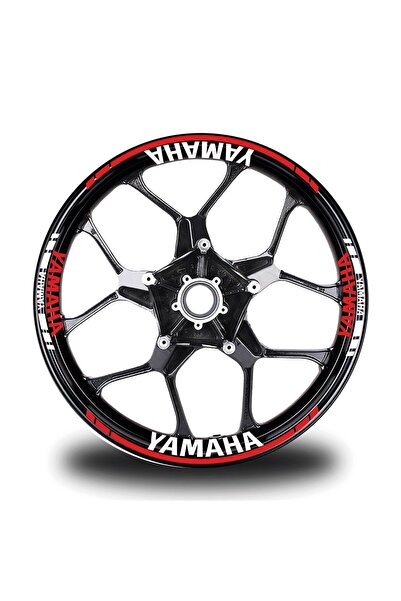 Genel Markalar Yamaha Xmax 2 Kesikli Kırmızı Renk Sticker Modeli Jant Dahil