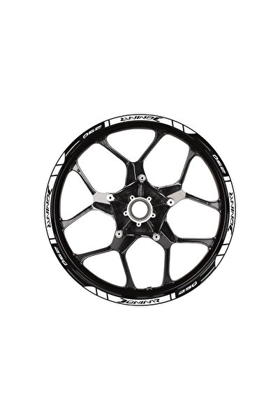 Depozee Bajaj Dominar 250 Baskılı Jant Dışı Şerit Motosiklet Sticker Etiket M...