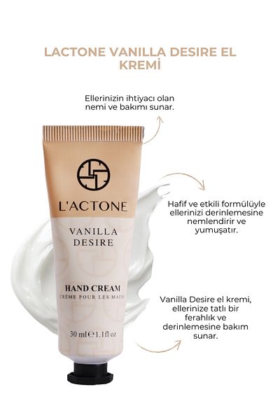 L'ACTONE Vanilla Desire Hand Cream 30 ml