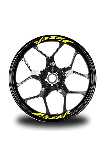 Generic Brand Fazer Written 8 Piece Rim Lettering Sticker Label