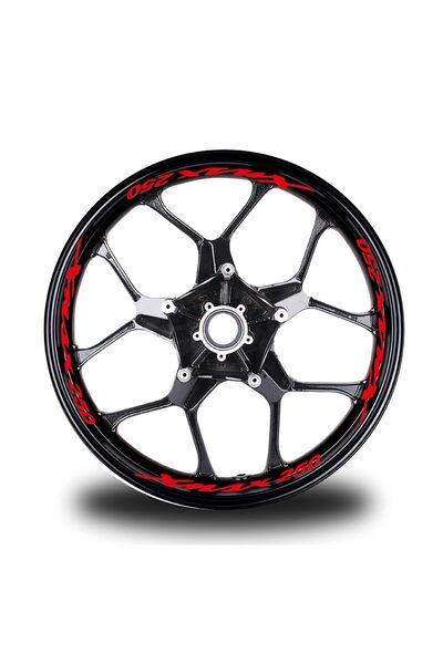 rez ملصق حروف Xmax 250 مكتوب مكون من 16 قطعة