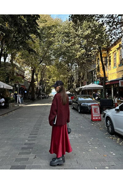 Bak'ap Pulover basic oversize cu guler rotund premium