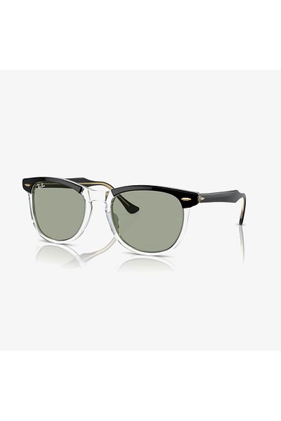 Ray-Ban Ray Ban Unisex Pillow Eagleeye Sunglasses- Rb 2398 - Lense Size:56mm - Black On Transparent