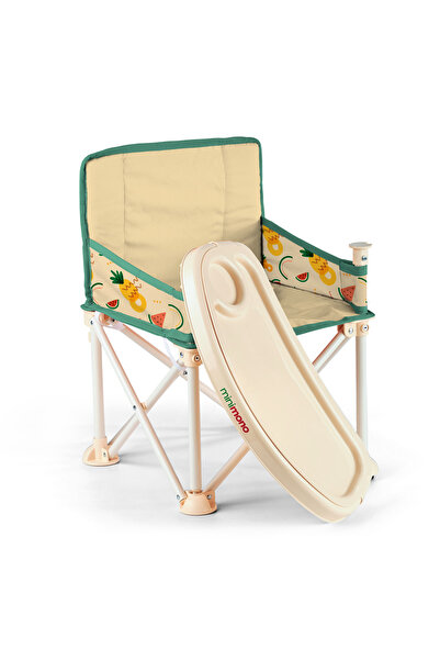 Minimono Plus 0-4 Yaş Portatif Katlanır Yükseltici Mama Sandalyesi Bebek Çocuk Kamp Sandalyesi
