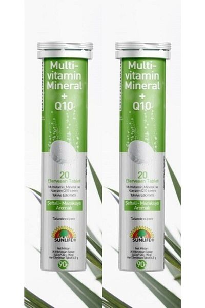 Sunlife New Production - Helping to Meet the Daily Vitamin B Need, 20 Effervescent Tablets*2 Pieces