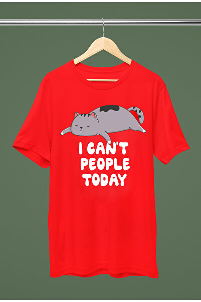 MAGORS ЛІНЬКИЙ КІТ З ПРИНТОМ НА КОРОТКОМУ РУКАВІ ОVERSIZE ФУТБОЛКА