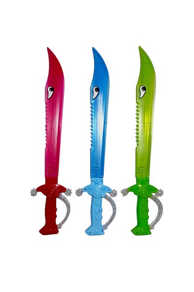 Brother Toys 1 Piece Lighted Sound Toy Sword + Batteries Gift