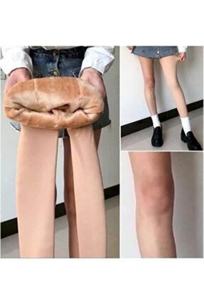 Fresh STND Rieti Θερμικό καλσόν από υφαντό μαλλί και βελούδο που κρατάει ζεστ...