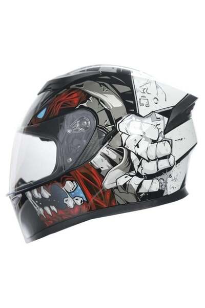 Gear5 RHKC 316 Full Face Motosiklet Kaskı Kuru Kafa