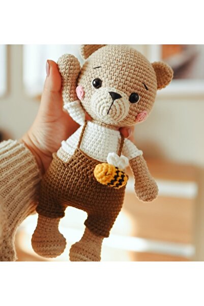 msl masal hobi evi Amigurumi Bal Yanak Ayi