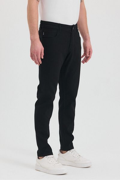 TheSeason Men's Black Slim Fit Jeans Jeans