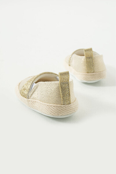 yummy kids First Step Anti-Slip Sole Comfortable Elastic Fringe Detailed Pre-Walking Girls Ballerina Baby Booties