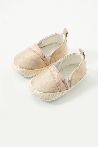 yummy kids First Step Anti-Slip Sole Comfortable Elastic Fringe Detailed Pre-Walking Girls Ballerina Baby Booties