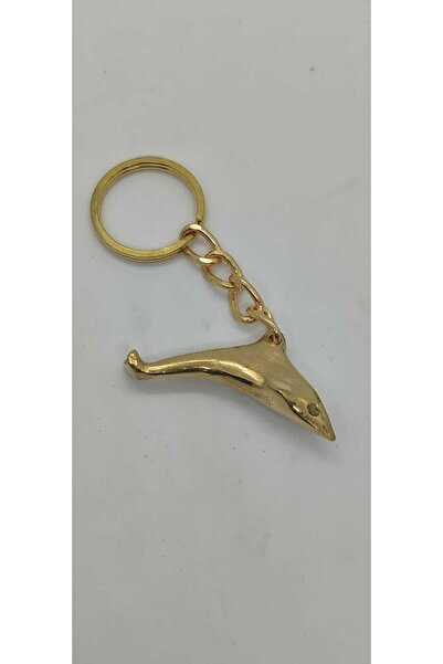Kalender Döküm سلسلة مفاتيح النحاس دولفين