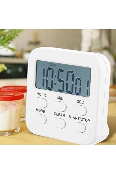 Canderel Alarmlı Dijital Öğrenci Sınav Kronometresi 24 Geri Sayım Cihazı Saat...