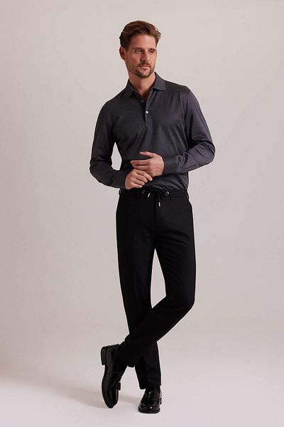 CLASSİCS MEN Men's Slim Fit Lycra Jogger Pants - 7109