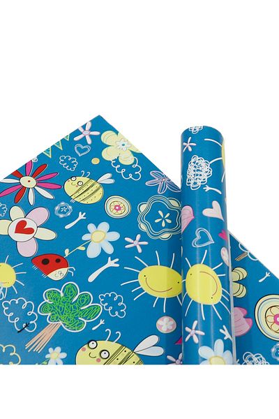 reprodesign 70X100 Gift Wrapping Paper Set of 2 (Model-7) 📚   Perfect for School Projects and Special Occasions! 🎨