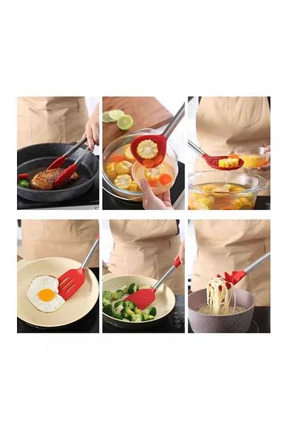 Epinox Red Silicone Ladle - Kep-1k