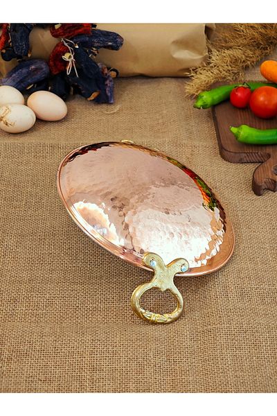 modabakir Copper Sheet Pan, Roasting Pan 22 cm