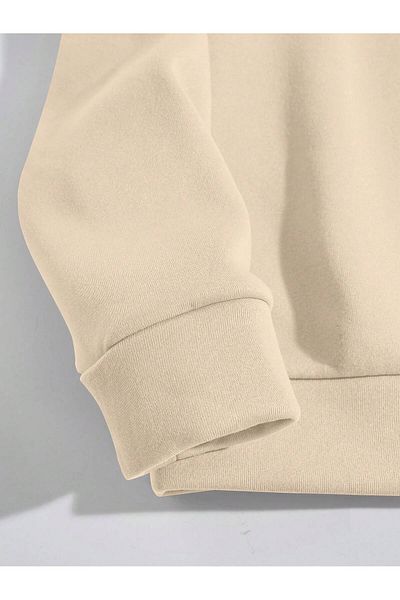 ACTIVE MODA Syria Printed Hooded Sweatshirt