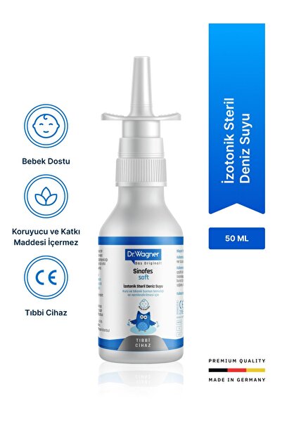 Genel Markalar Sinofes Soft, Çocuk ve Yetişkinlerde Burun Tıkanıklığı İçin Bu...