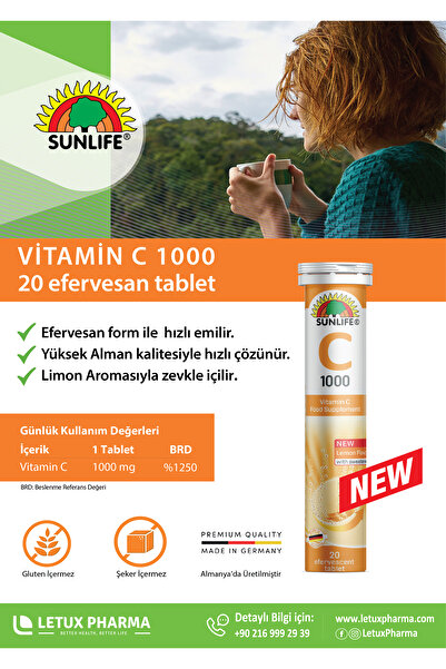 Sunlife Vitamin C - 1000mg