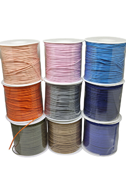 PARACORD 1 mm Paracord İp , Paraşüt bileklik  İpi  27 Renk