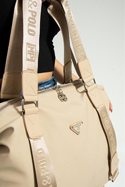 Baginn 40*35 см Велика сумка через плече з атласної тканини - Сумка для покупок з хрестоподібними ременями