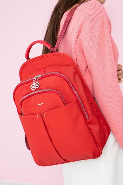 Baginn Satin Fabric Women's Backpack 35*25 cm Mega Bag Water Repellent Fabric Suitable for Daily Use