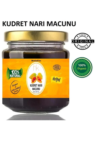 MediaFire Destek Macunu Happy Kudret Narı Macunu 240gr Bitkisel Kudret Narlı Macun
