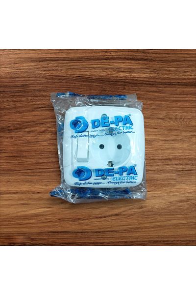 Depa Switch with Soiled Socket with Insignia