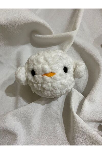 Sude amigurumi civciv anahtarlık
