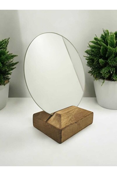 novaliz home El Aynası - Masa Aynası - Makyaj Aynası - 20 Cm Standlı Makyaj A...