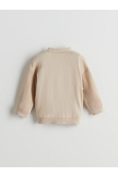 LC Waikiki New Season V-Neck Baby Boy Knitwear Cardigan - S59148Z1