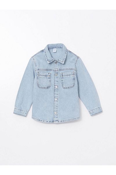 LC Waikiki Ανδρικό τζιν πουκάμισο LCW Kids Basic