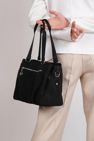 Baginn Сатинова тканина Жіноча сумка через плече - 35*25 см, з поперечним рем...